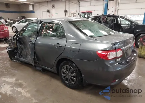 2012 Toyota Corolla Le from USA, damaged, VIN 2T1BU4EE4CC760614